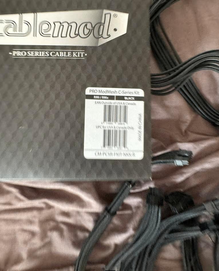 CableMod PRO C-Series Kit RMi,RMx noir, Ophalen of Verzenden