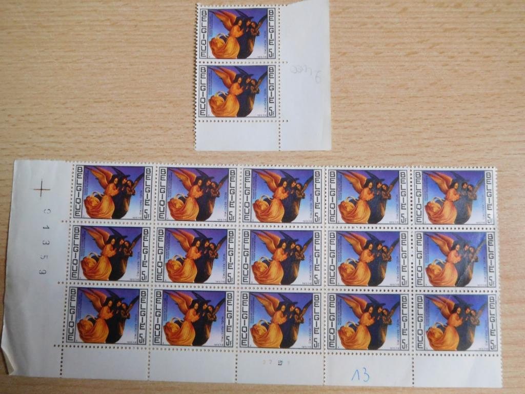 Timbre belge NON oblitéré, Enlèvement ou Envoi, Non oblitéré, Non oblitéré, Noël