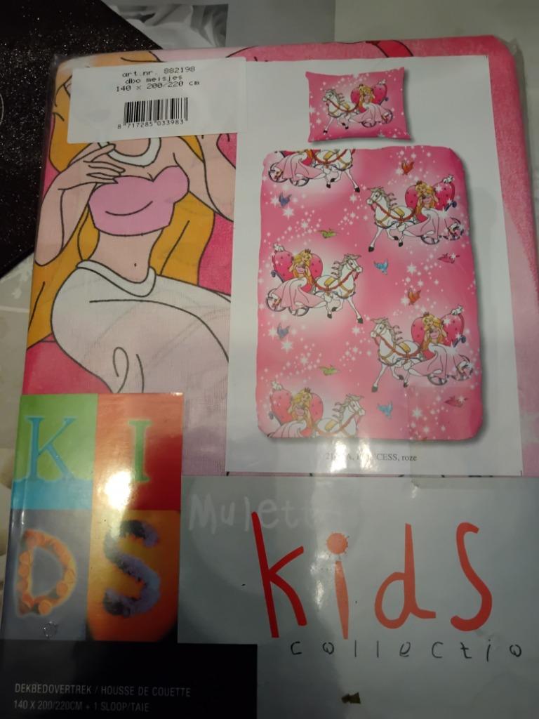 mooie Bedovertrek Princess met paard nieuw!!!!!, Meisje, Dekbedovertrek, Nieuw, Ophalen of Verzenden