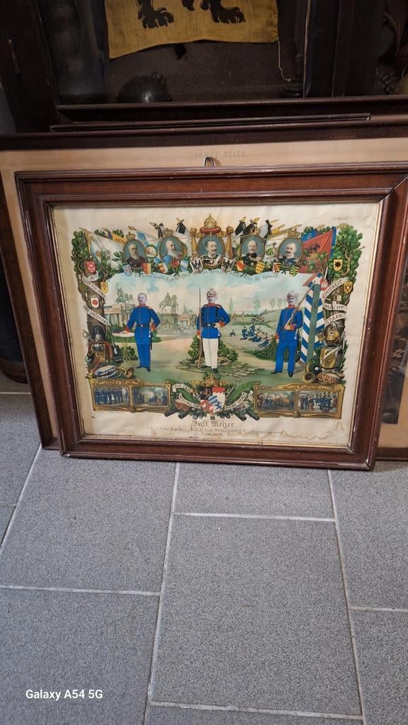 Cadre ancien pour soldats allemands de la Première Guerre mo, Enlèvement ou Envoi