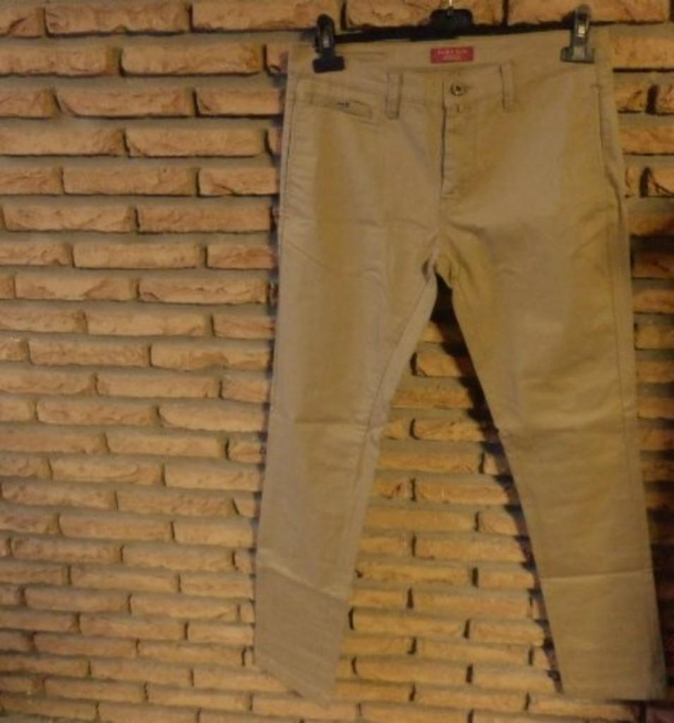 (9)- pantalon homme t.M beige - zara man -, Kleding | Heren, Broeken en Pantalons, Maat 48/50 (M), Beige, Ophalen of Verzenden
