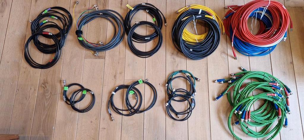 BNC Câbles 10/5/3/2/1/0,5m, Ophalen of Verzenden, Zo goed als nieuw, Apparatuur