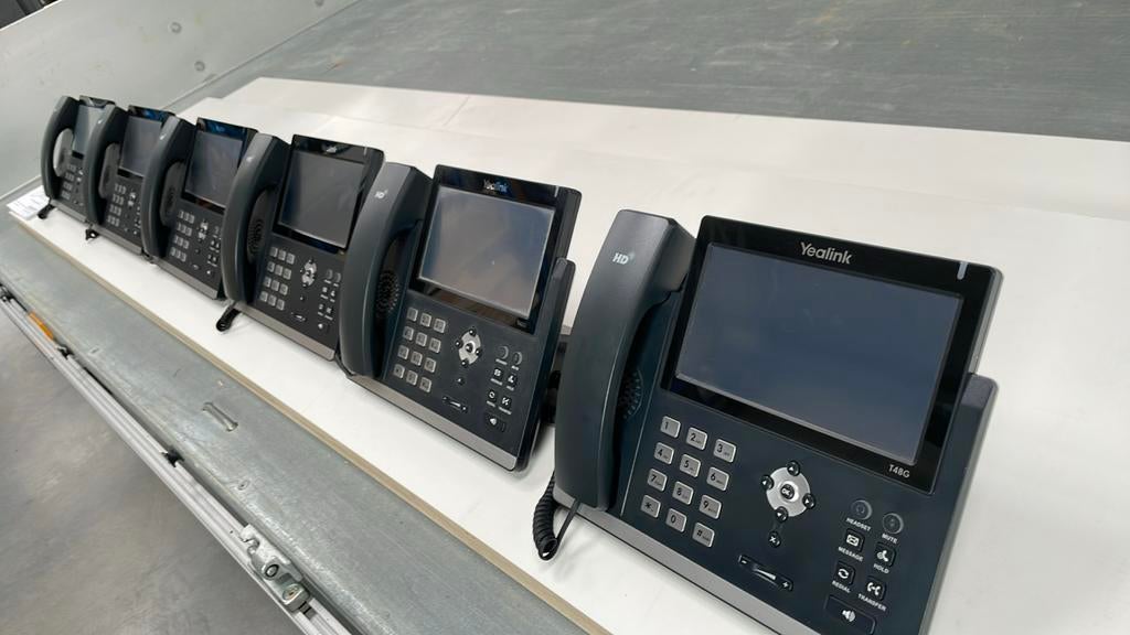 6x Yealink SIP-T48G, Ophalen of Verzenden