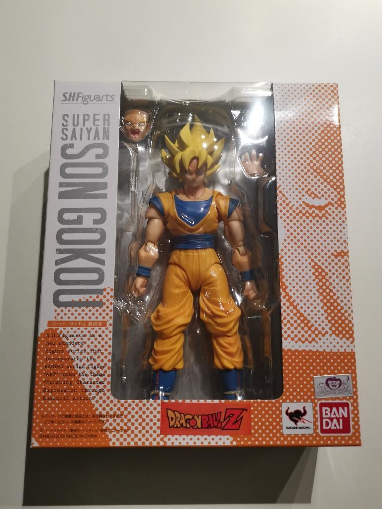 S.H. Figuarts Dragon Ball Super Saiyan Son Goku Bandai, Collections, Enlèvement ou Envoi, Neuf, Humain