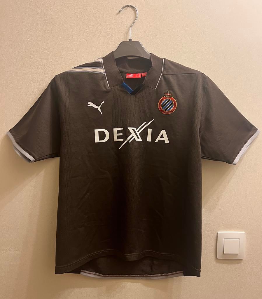 Retro club brugge shirtje 2008/9, Enlèvement, Comme neuf, Brun, Puma
