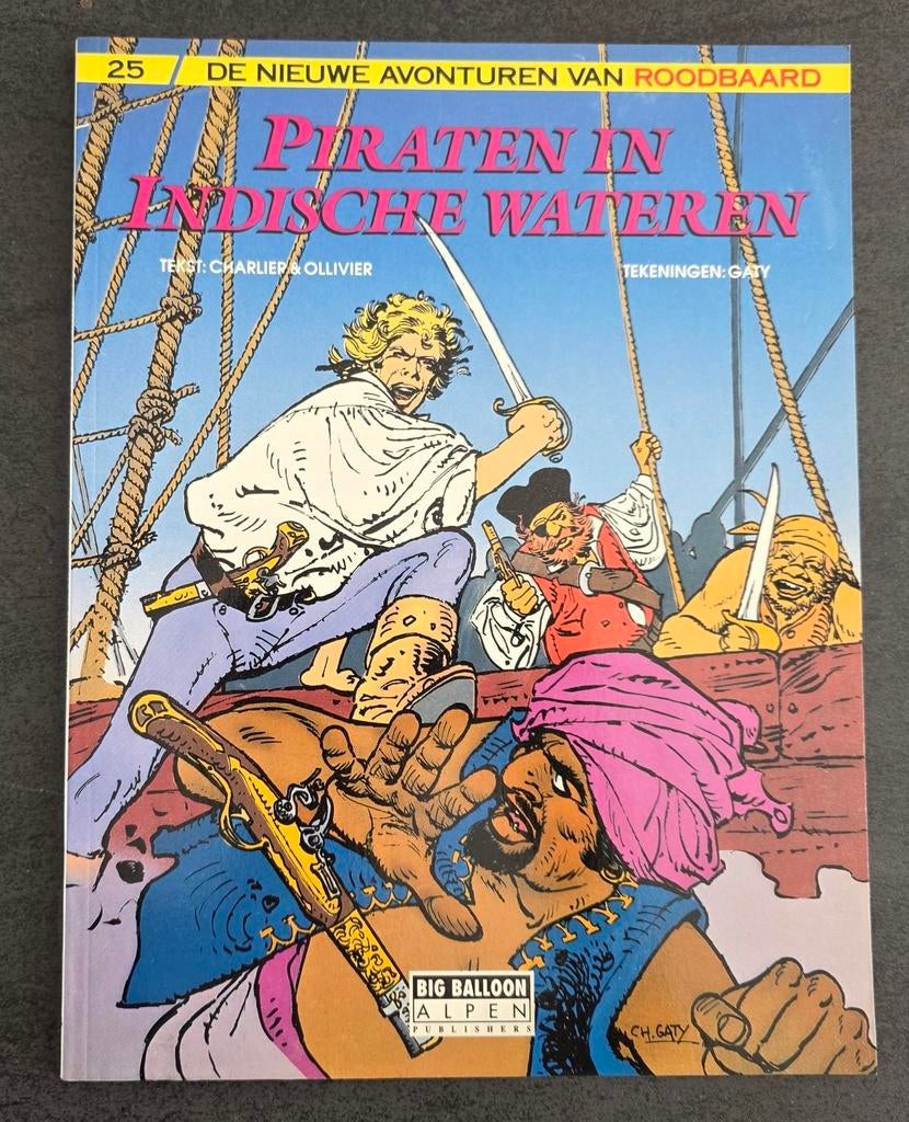 Strip: Roodbaard  ( nr 25 ), Boeken, Stripverhalen, Ophalen of Verzenden, Zo goed als nieuw