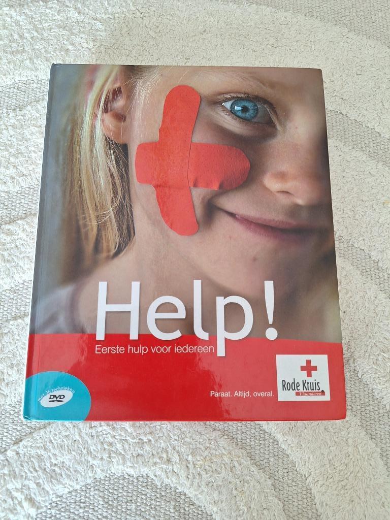 Boek Help! Eerste hulp voor iedereen rode kruis + DVD, Boeken, Ophalen of Verzenden, Nieuw, Rode Kruis Vlaanderen