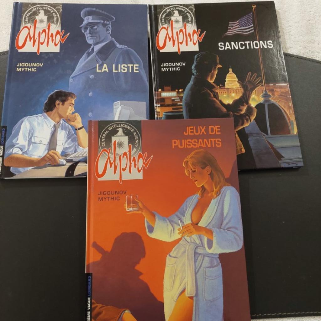 ALPHA tomes 4,5,8 en 1è edition - 8 eur piece, Enlèvement ou Envoi