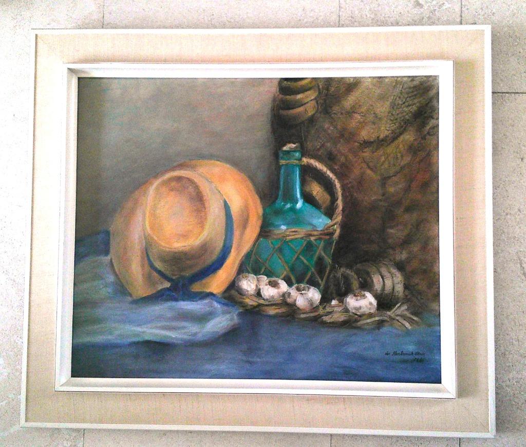 Nature morte au chapeau de paille 1986 - Chris van Slembrouc, Enlèvement ou Envoi