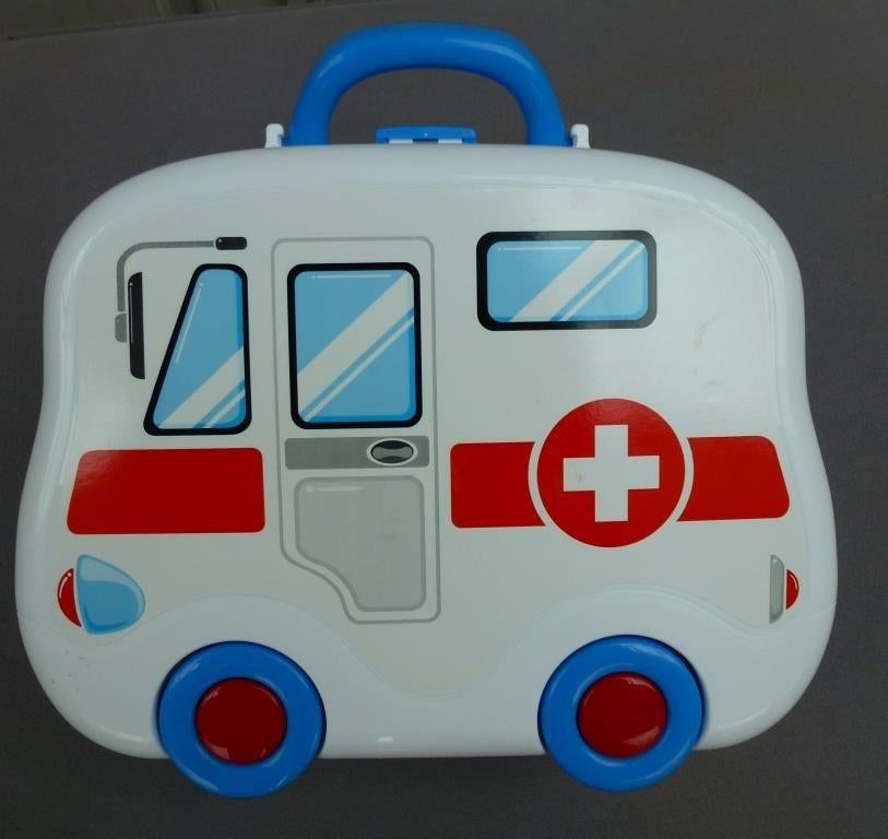 trousse docteur - valise à roulettes, Enfants & Bébés, Enlèvement ou Envoi, Utilisé, Découverte