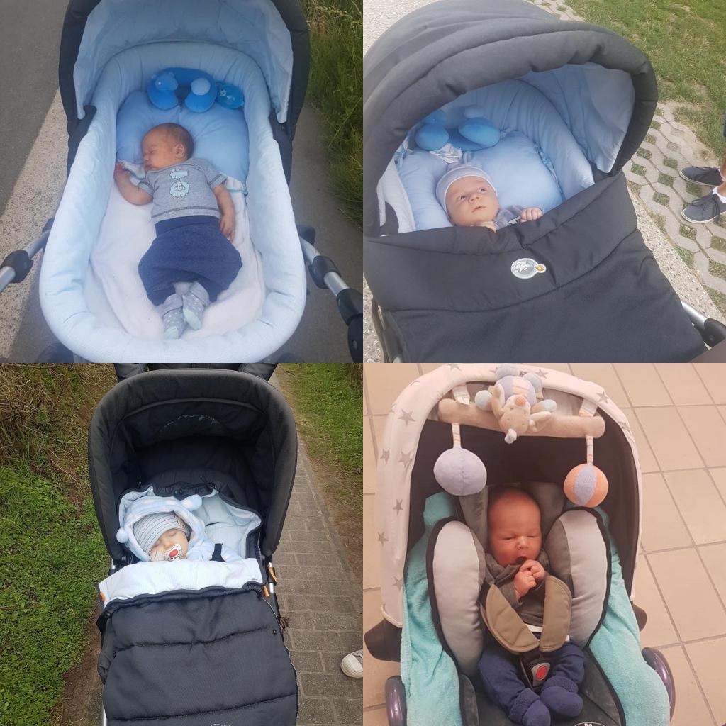 3-in-1 combi kinderwagen, Enfants & Bébés, Poussettes & Combinaisons, Autres marques, Pneus, Enlèvement, Utilisé