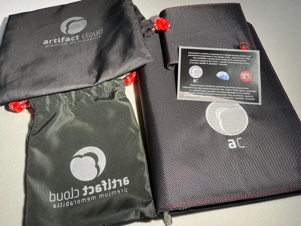 Portemonnee en opberg/ schrijfmap  mini ipad APOLLO 8, Enlèvement ou Envoi, Neuf, Gris