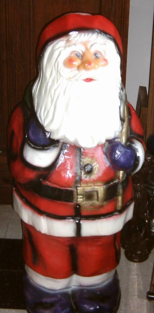 Vintage jaren '50-'60 Kerstman 90 cm, Diversen, Kerst, Ophalen, Gebruikt