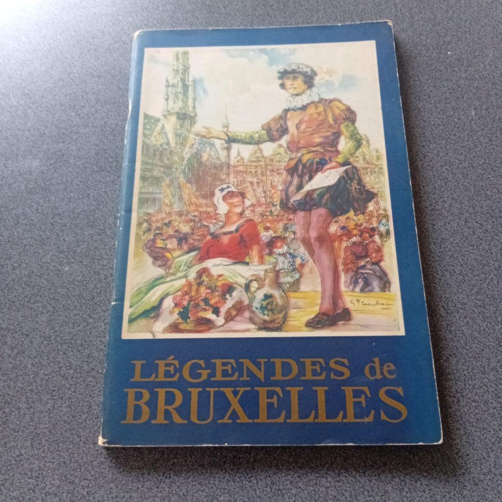 legende de bruxelles edite par l'agenec havas belge, Livres, Histoire & Politique, Utilisé, 20e siècle ou après, Enlèvement ou Envoi