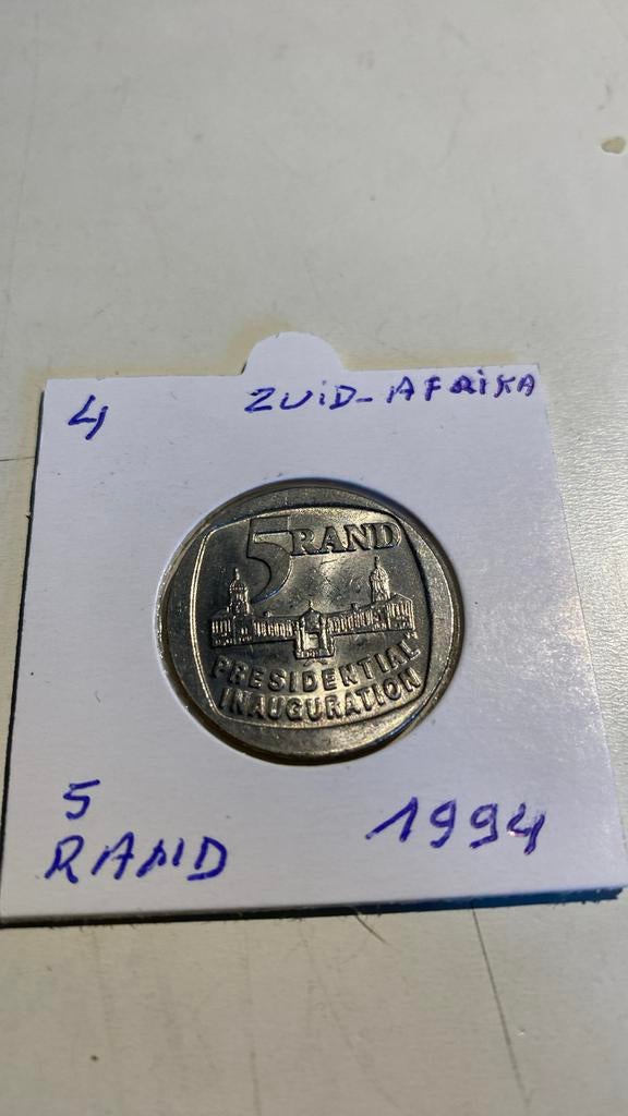Zuid Afrika 5 rand 1994, Enlèvement ou Envoi