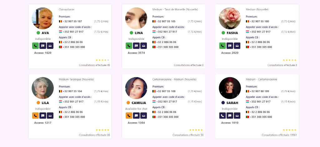 Sabrina 0907 55 102 (1,75 € / min), Services & Professionnels