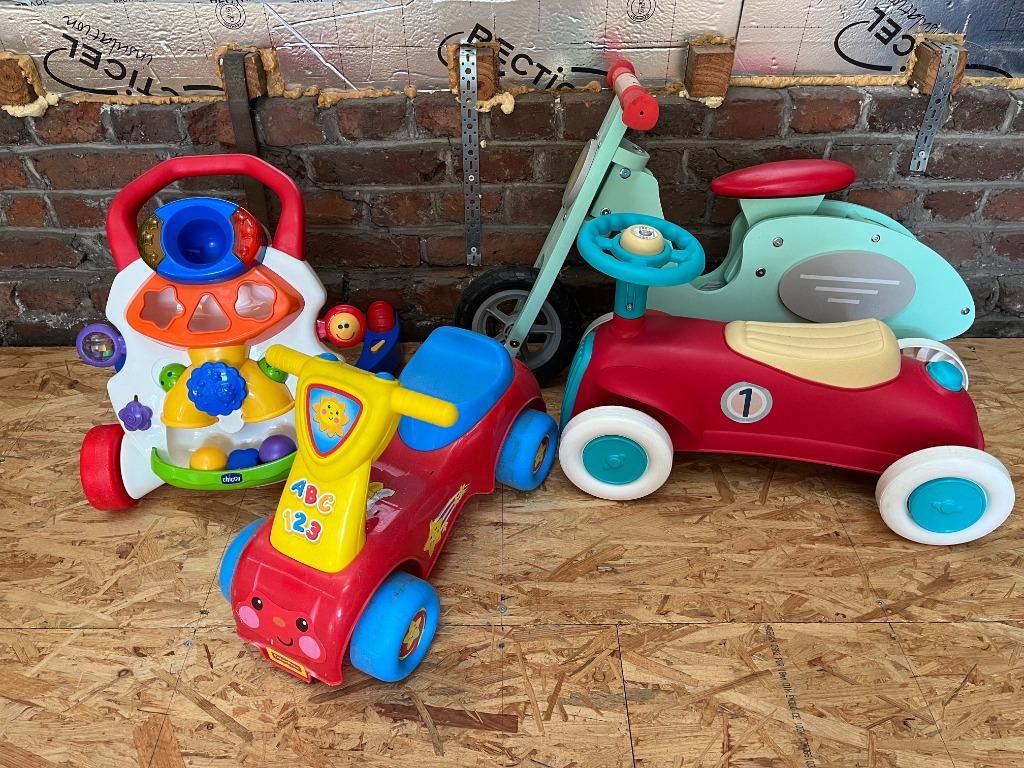 Lot de Trotteurs / Pousseurs pour Enfant – Chicco, Fisher-P, Enlèvement ou Envoi