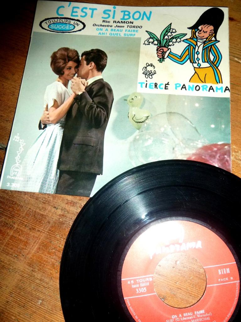 RIC RAMON Cést Si Bon EP 1960 -, Cd's en Dvd's, Vinyl Singles, Verzenden, Single