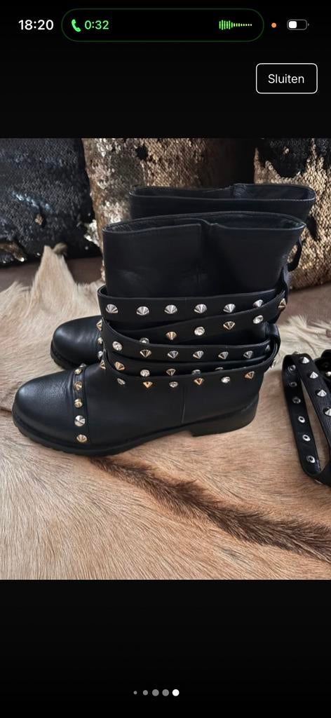 Patrizia pepe boots maat 38, Enlèvement, Comme neuf