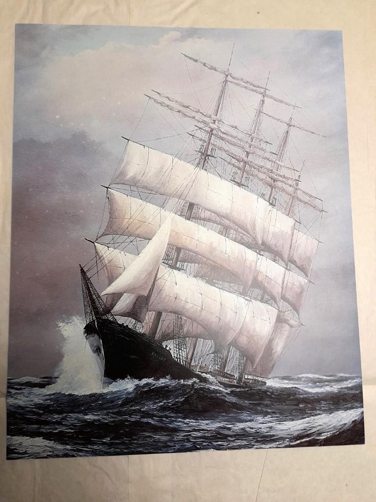 Viermastbark "Passat", kunstprint, Verzenden