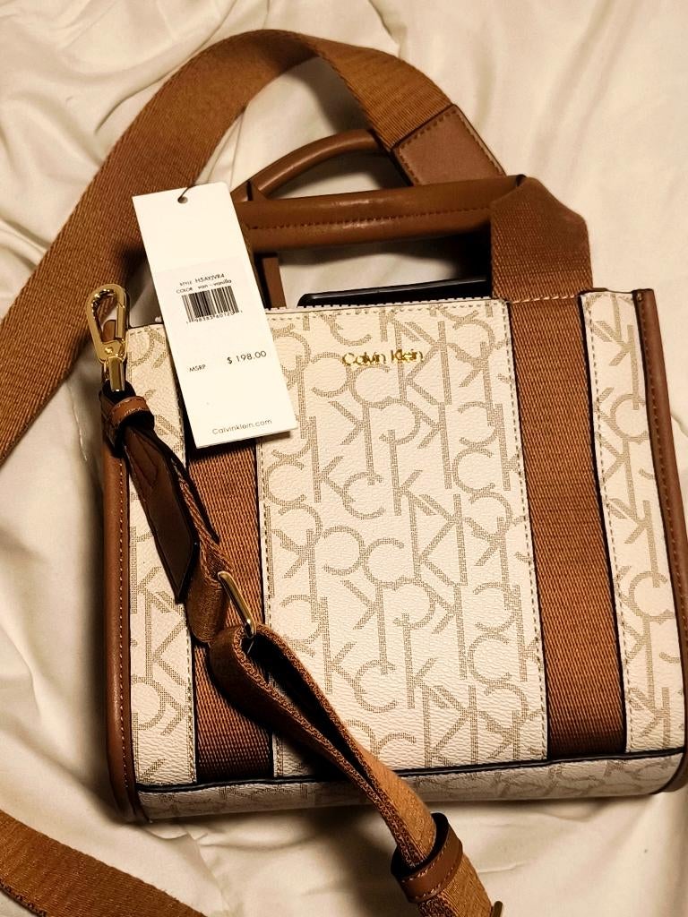 Sac Calvin Klein NEUF, Bijoux, Sacs & Beauté, Sacs | Sacs Femme, Enlèvement ou Envoi, Neuf, Brun, Sac à main