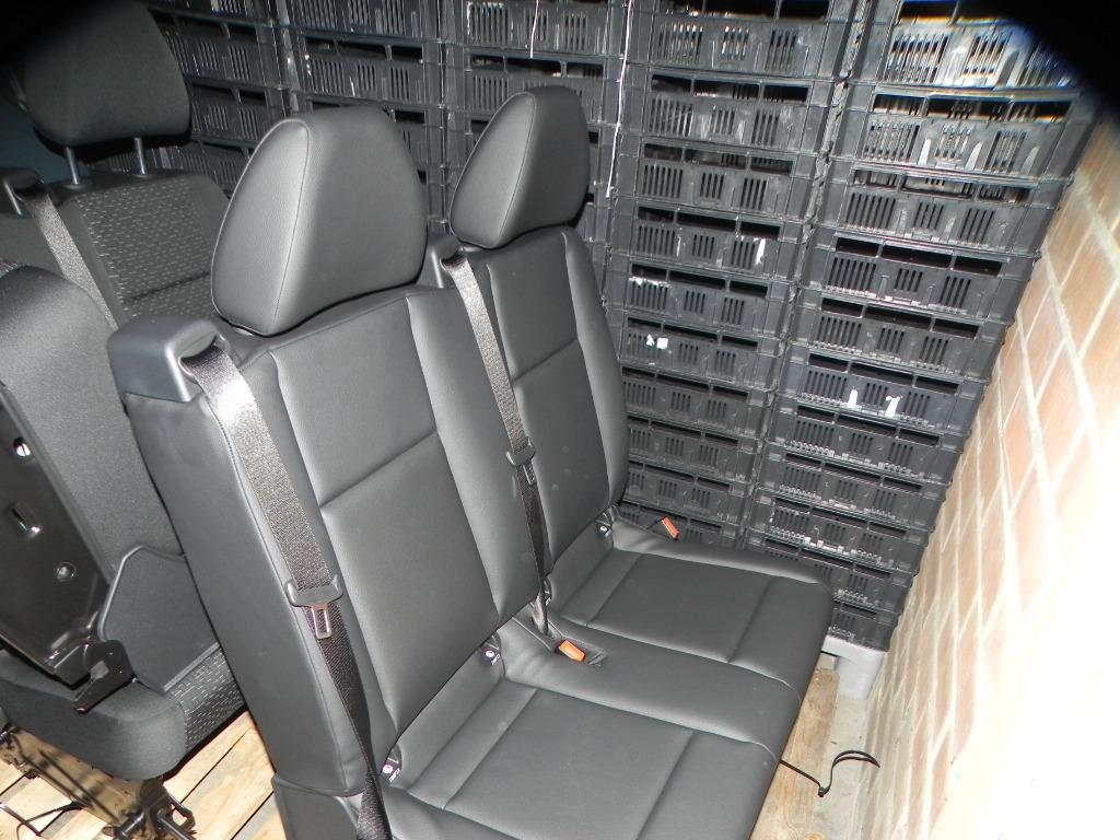 Dubbele stoel +kopsteun Sprinter passagiers achterin, Auto-onderdelen, Ophalen, Nieuw, Mercedes-Benz