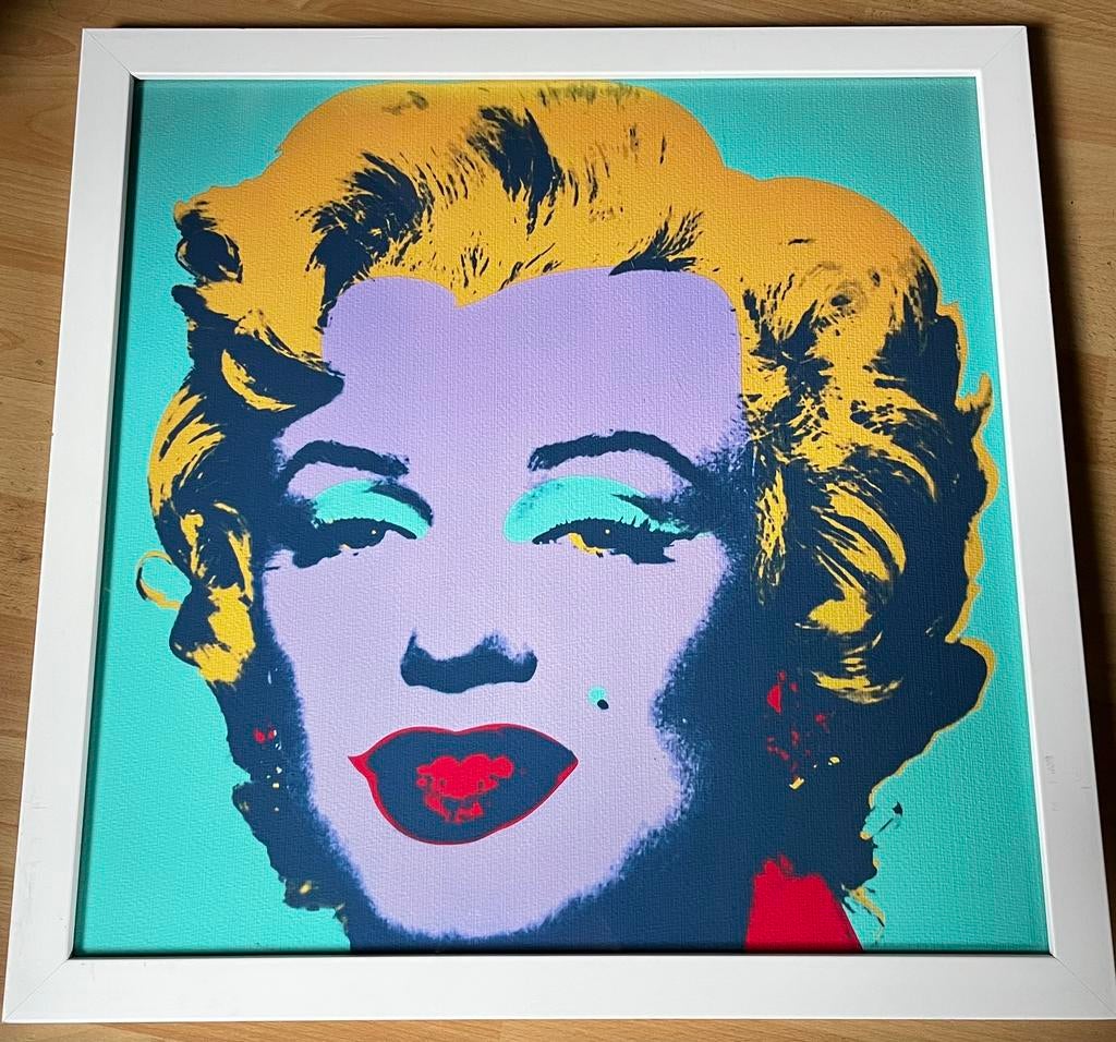 Marilyn Monroe beprekte oplage andy warhol popart design, Ophalen of Verzenden