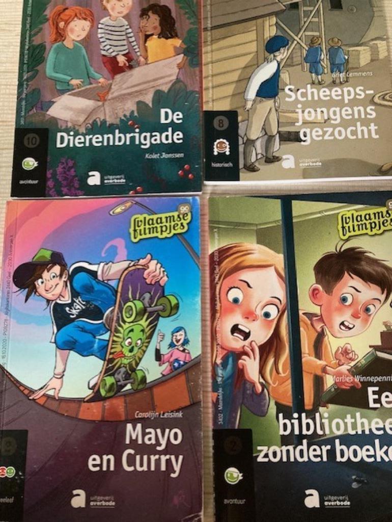 4 vlaamse filmpjes, Boeken, Kinderboeken | Jeugd | 10 tot 12 jaar, Ophalen, Zo goed als nieuw, Fictie