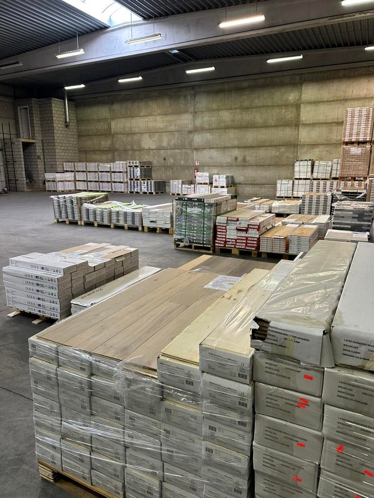 Pvc vloeren uitverkoop, Doe-het-zelf en Bouw, Ophalen, Zo goed als nieuw, Laminaat