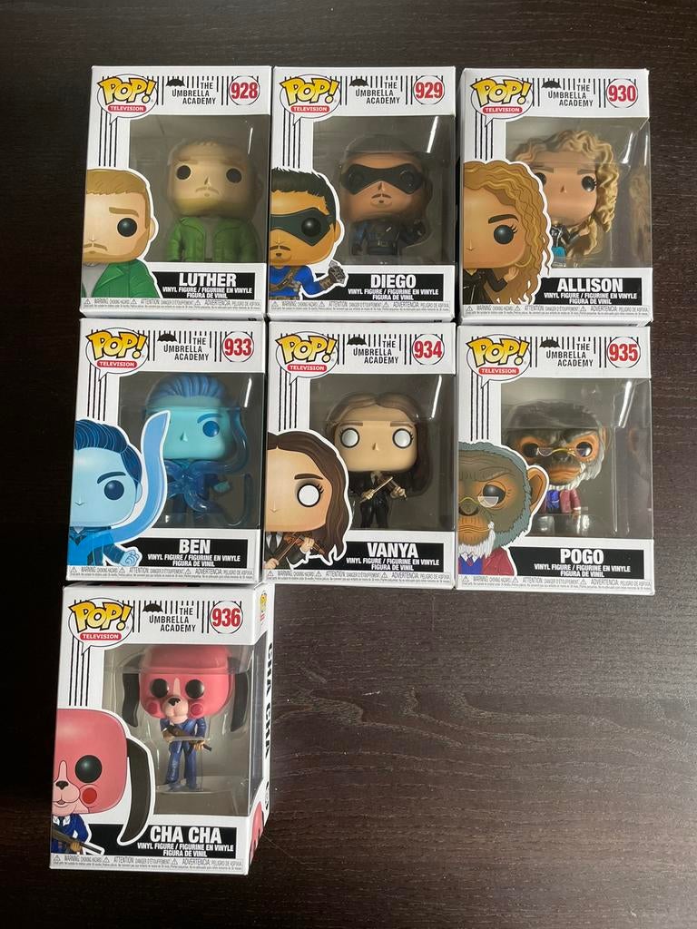 Funko The Umbrella Academy set, Ophalen of Verzenden, Nieuw