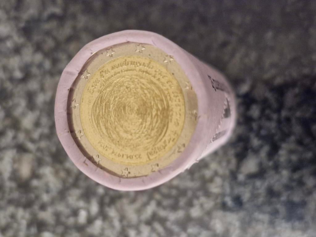 Rouleau portugais de 2 euros, Timbres & Monnaies, Monnaies | Europe | Monnaies euro, Enlèvement ou Envoi, Portugal, 2 euros