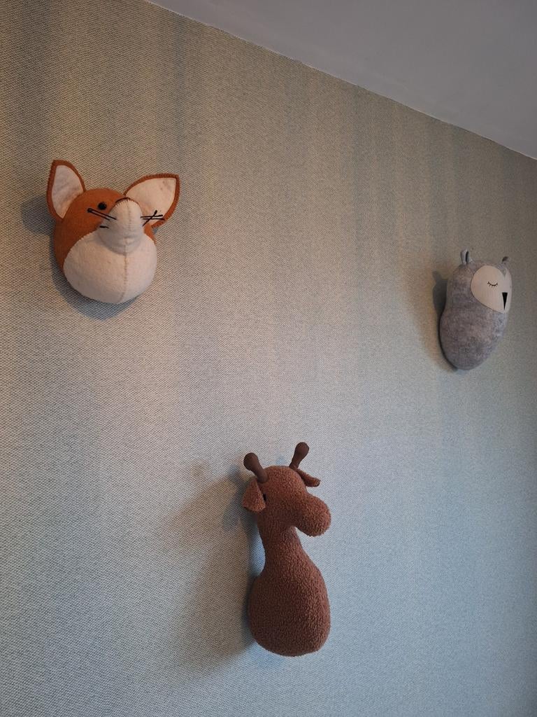 Dierenhoofden wanddecoratie, Ophalen