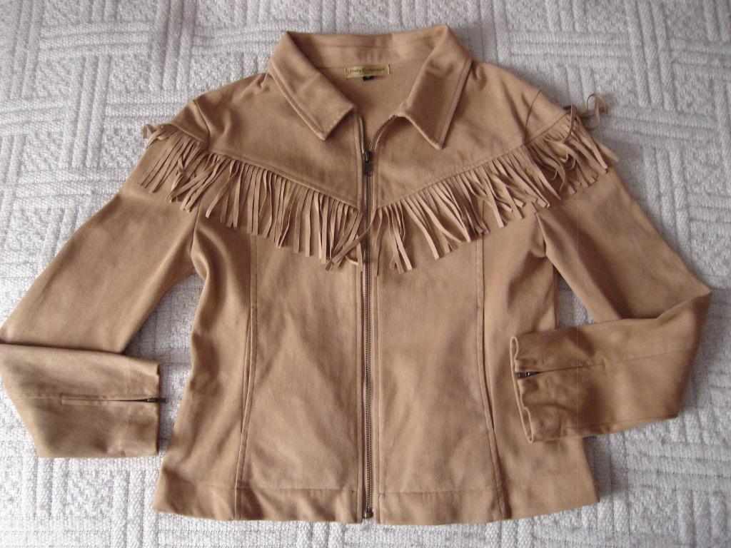 Veste en suédine, Holly Collection, Enlèvement ou Envoi, Comme neuf, Taille 36 (S)