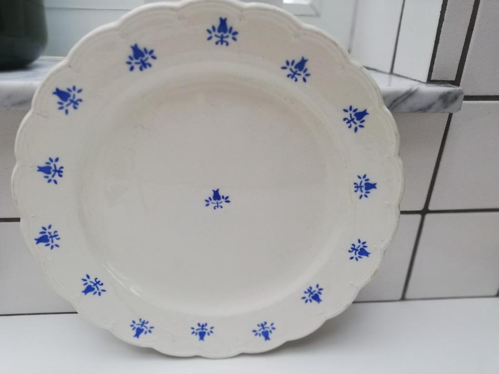 boch bord festival blauw bloem, Enlèvement