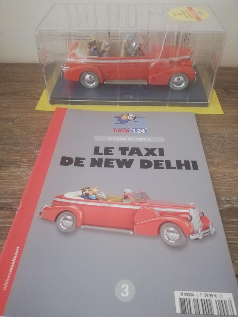 Voiture Tintin 1/24, Tintin