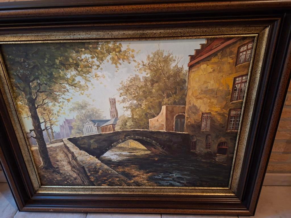 3 stuks schilderijen op doek, Ophalen