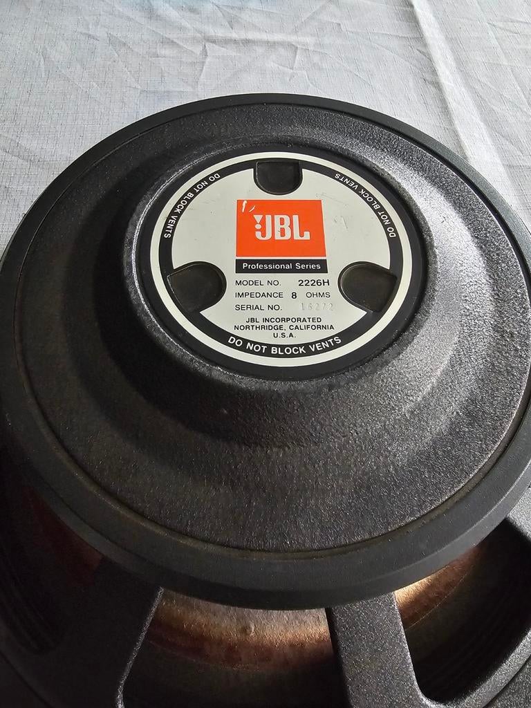 Jbl 2226h prix pour 2, Ophalen, JBL