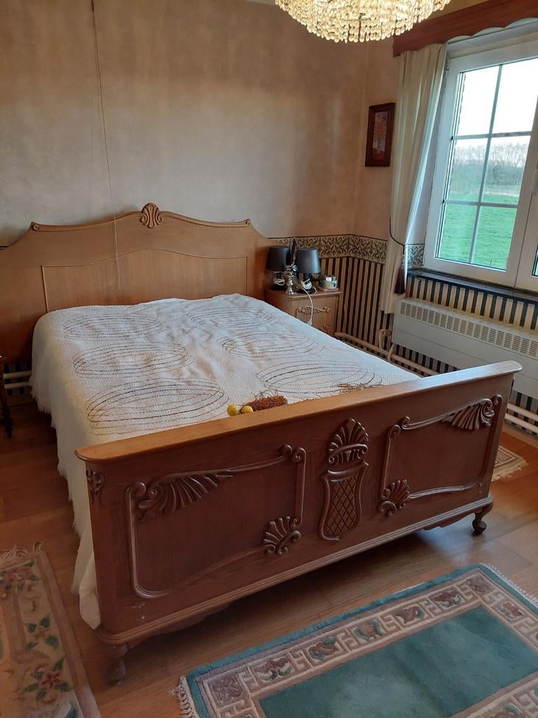Chambre à coucher rustique en chêne, Antiquités & Art, Enlèvement