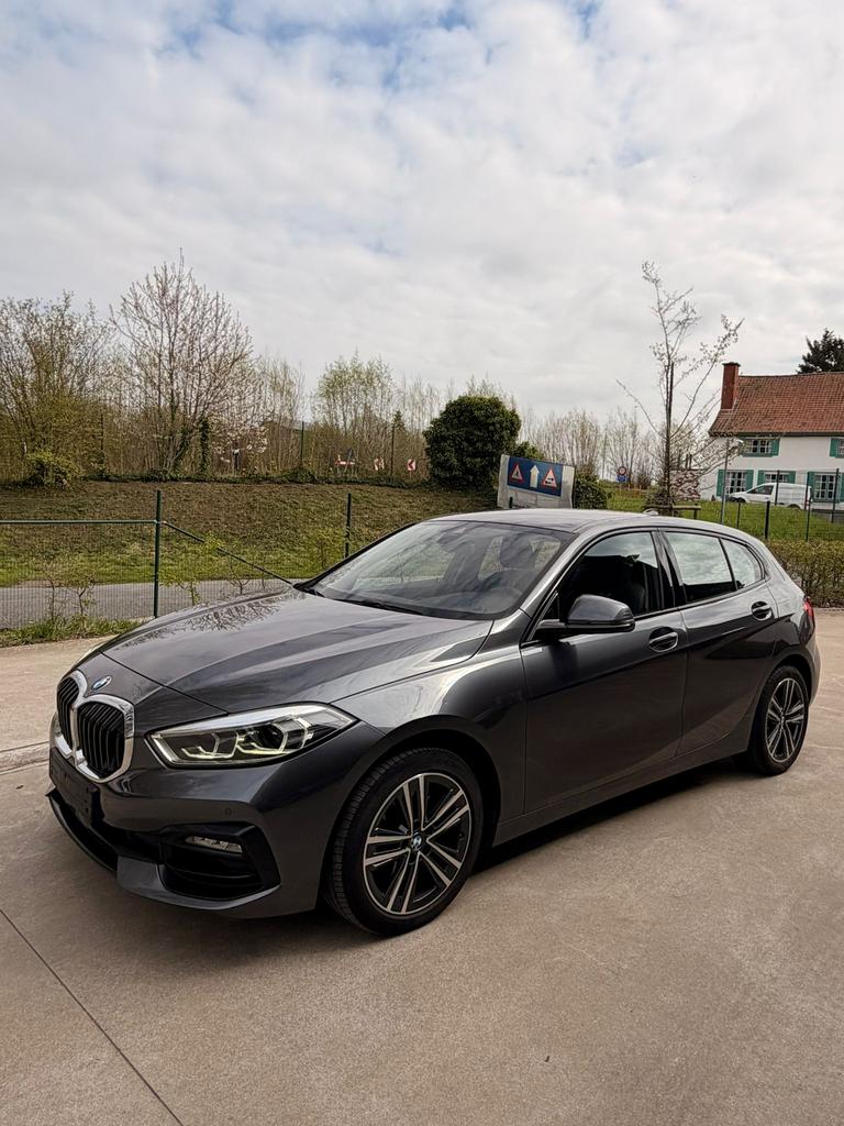 BMW 116 SPORTLINE AUTOMATIQUE, Argent ou Gris, Achat, Entretenue par le concessionnaire, Noir