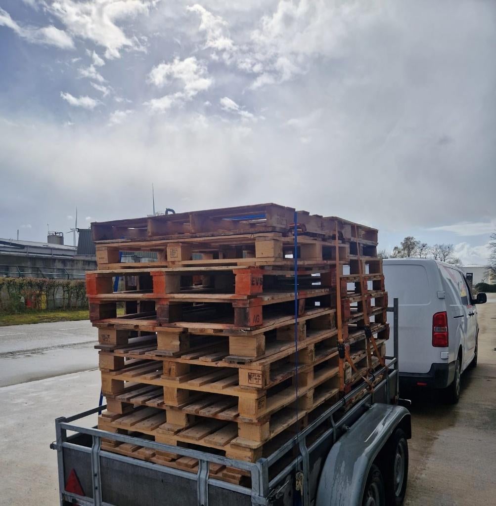 houtpaletten, Enlèvement, Comme neuf