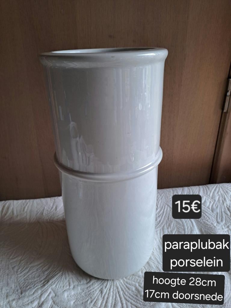 Porseleinen parapluhouder, Antiek en Kunst, Ophalen