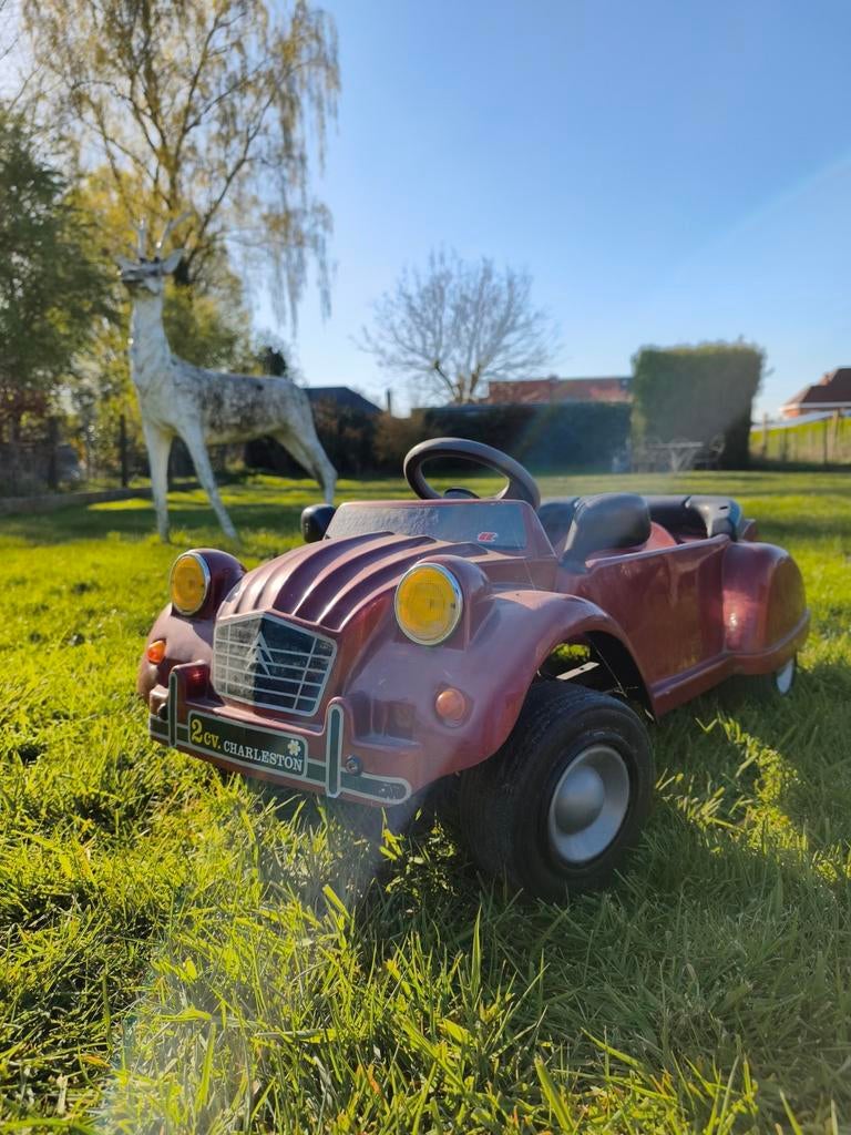 Trapauto citroen 2 pk, Ophalen