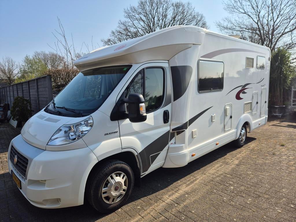 Eura Mobil Profila, Caravans en Kamperen, Mobilhomes, Ringverwarming, Fiat, Luifel, Particulier