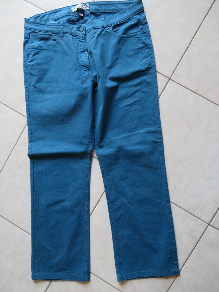 Petroleumkleurige damesjeans, Kleding | Dames, Overige kleuren, Overige jeansmaten, Ophalen of Verzenden, D'Auvry