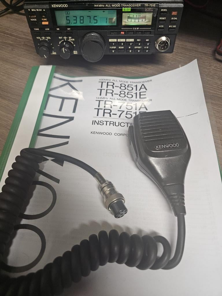Kenwood tr 751 E, Télécoms, Enlèvement ou Envoi, Utilisé, Émetteur et Récepteur