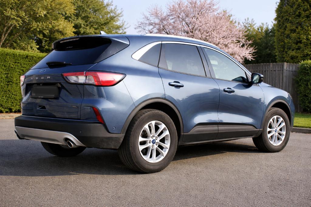 Ford Kuga 225pK* TOPDEAL*perfecte staat!*1ste eig*TITANIUM*, Auto's, Ford, Stof, 4 cilinders, Blauw, 5 zetels