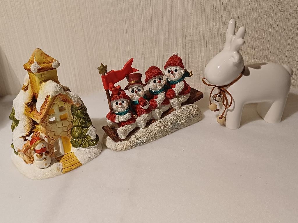Kerst decoratie, 3 stuks voor 10 €, Ophalen of Verzenden