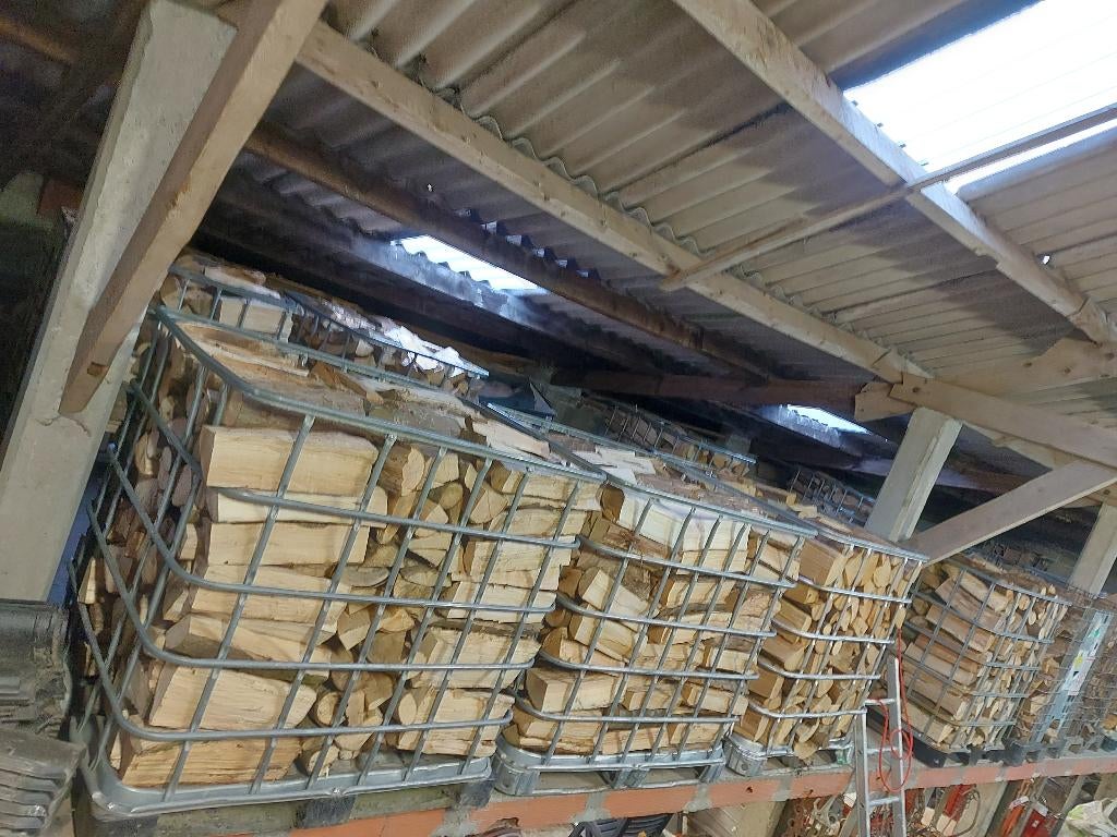 brandhout, Tuin en Terras, 6 m³ of meer, Ophalen, Eikenhout, Blokken