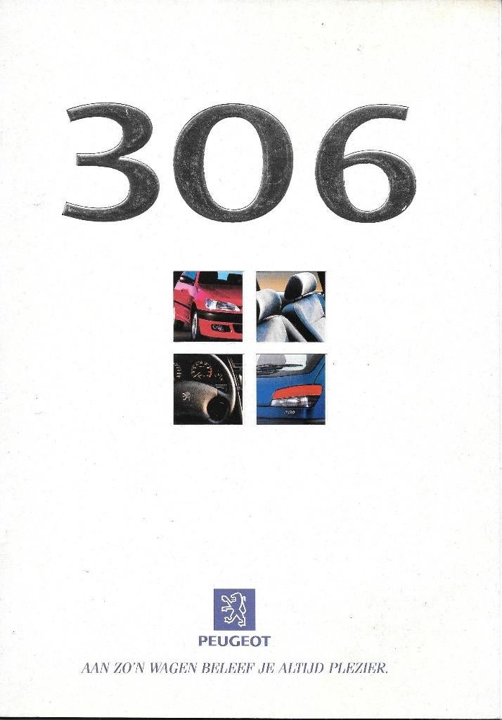 PEUGEOT 306,  3 folders, Livres, Autos | Brochures & Magazines, Enlèvement ou Envoi, Comme neuf, Peugeot