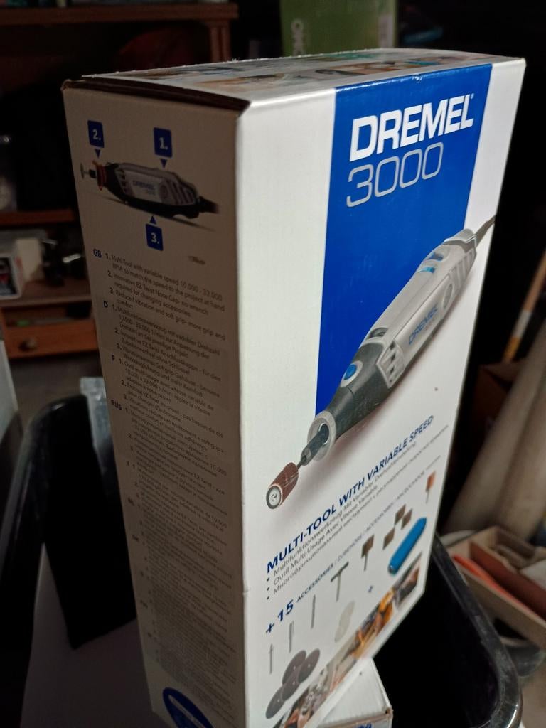 Dremel 3000 + 15 accessories et valisette., Enlèvement ou Envoi